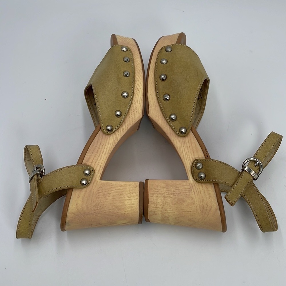 Bucco Shidene Sandal Wood Heels - Picture 7 of 10